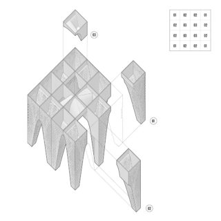 Thinness Pavilion by APTUM Architecture. Credit: APTUM Architecture.