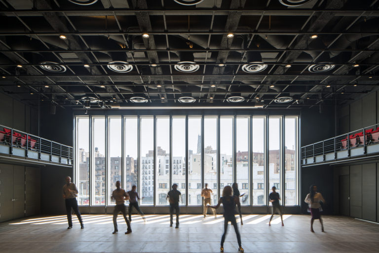 Columbia University Lenfest Center for the Arts by Renzo Piano Building Workshop with Davis Brody Bond, Body Lawson Associates, and James Corner Field Operations. Credit: Nic Lehoux, courtesy of RPBW.
