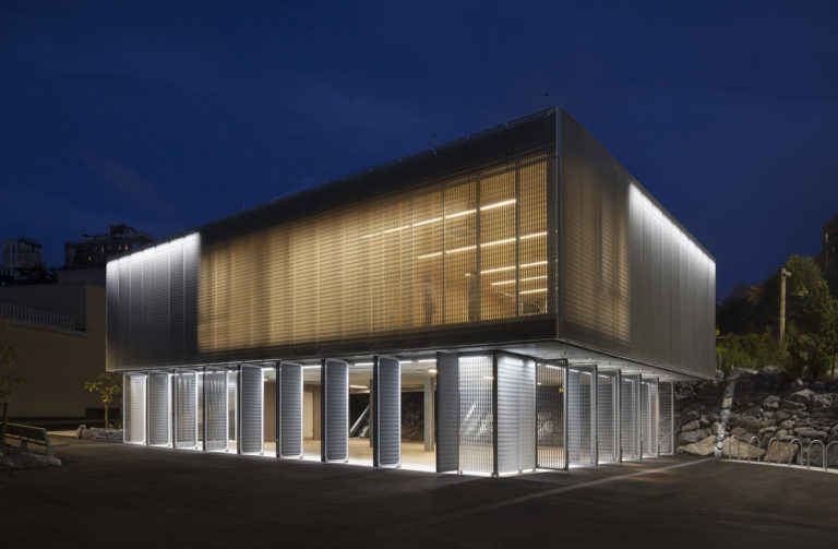 Brooklyn Bridge Park Boathouse by Architecture Research Office. Credit: Elizabeth Felicella.