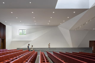 Princeton University Andlinger Center for Energy and the Environment by Tod Williams Billie Tsien Architects | Partners with Ballinger and Michael Van Valkenburgh Associates. Credit: Michael Moran.