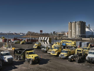 NYC DOT Harper Street Yard Structures by nARCHITECTS. Credit: Frank Oudeman.