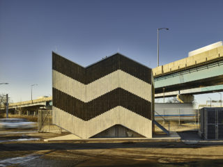 NYC DOT Harper Street Yard Structures by nARCHITECTS. Credit: Frank Oudeman.