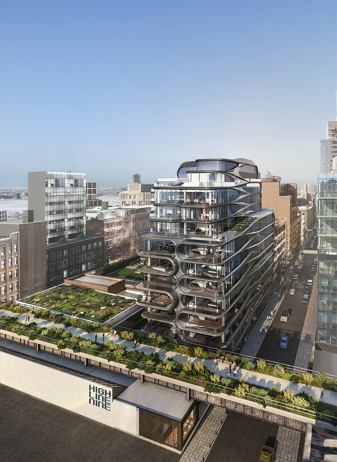 High Line Nine Gallery by StudioMDA. Credit: StudioMDA.