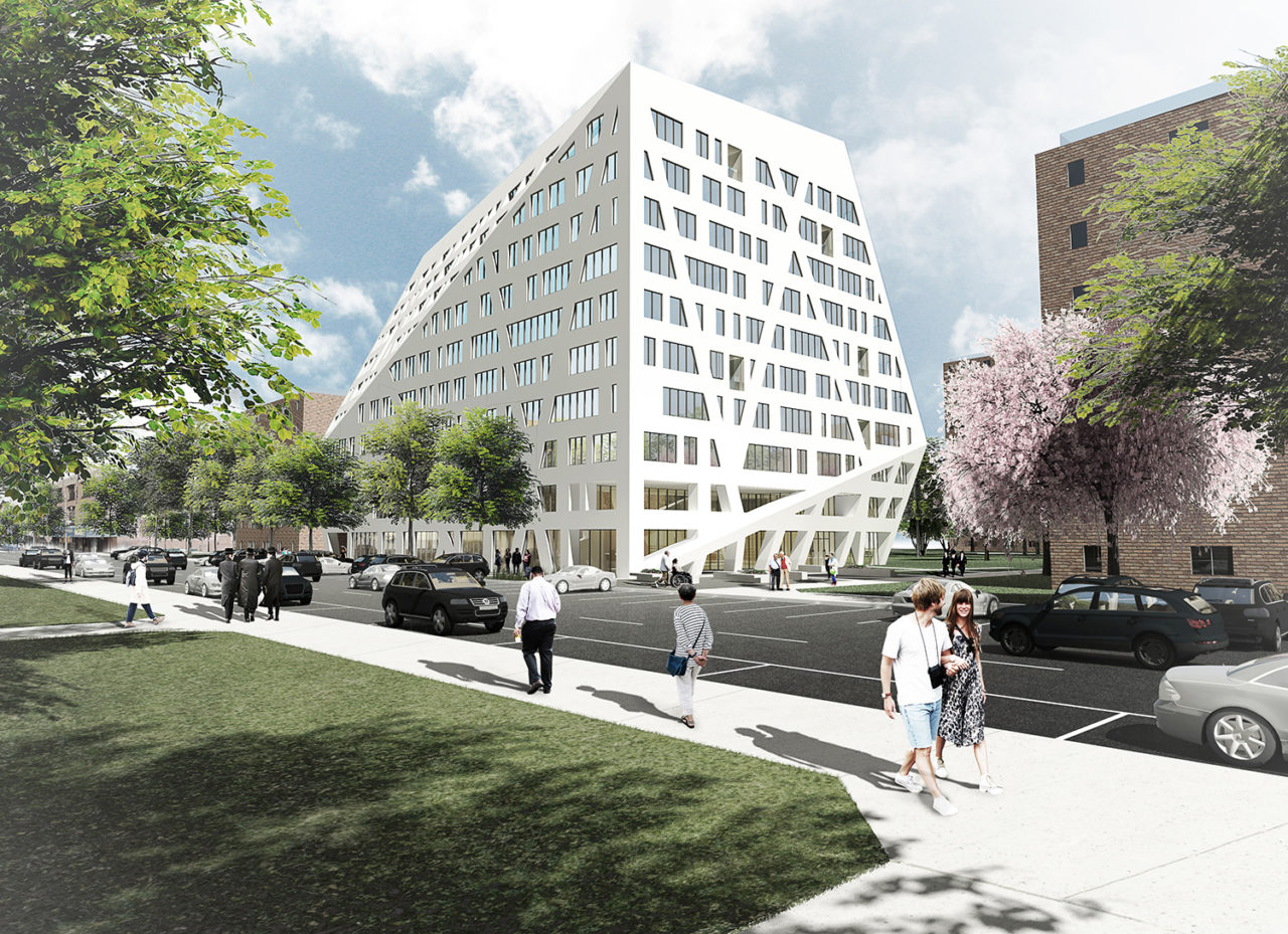 Sumner Houses Senior Housing by Studio Libeskind. Credit: Studio Libeskind.