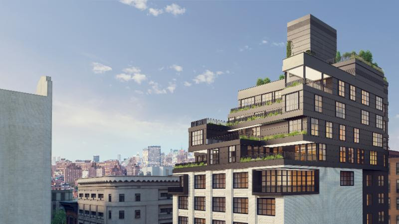 90 Morton by Gottesman Architecture and GSArch with Leroy Street Studios and Isaac & Stern. Credit: Binyan.