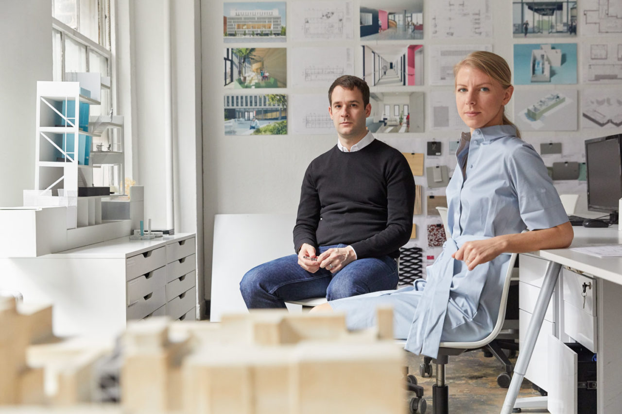 Only If co-founders Adam Snow Frampton and Karolina Czeczek. Photo: Sam Nixon, courtesy of Only If.