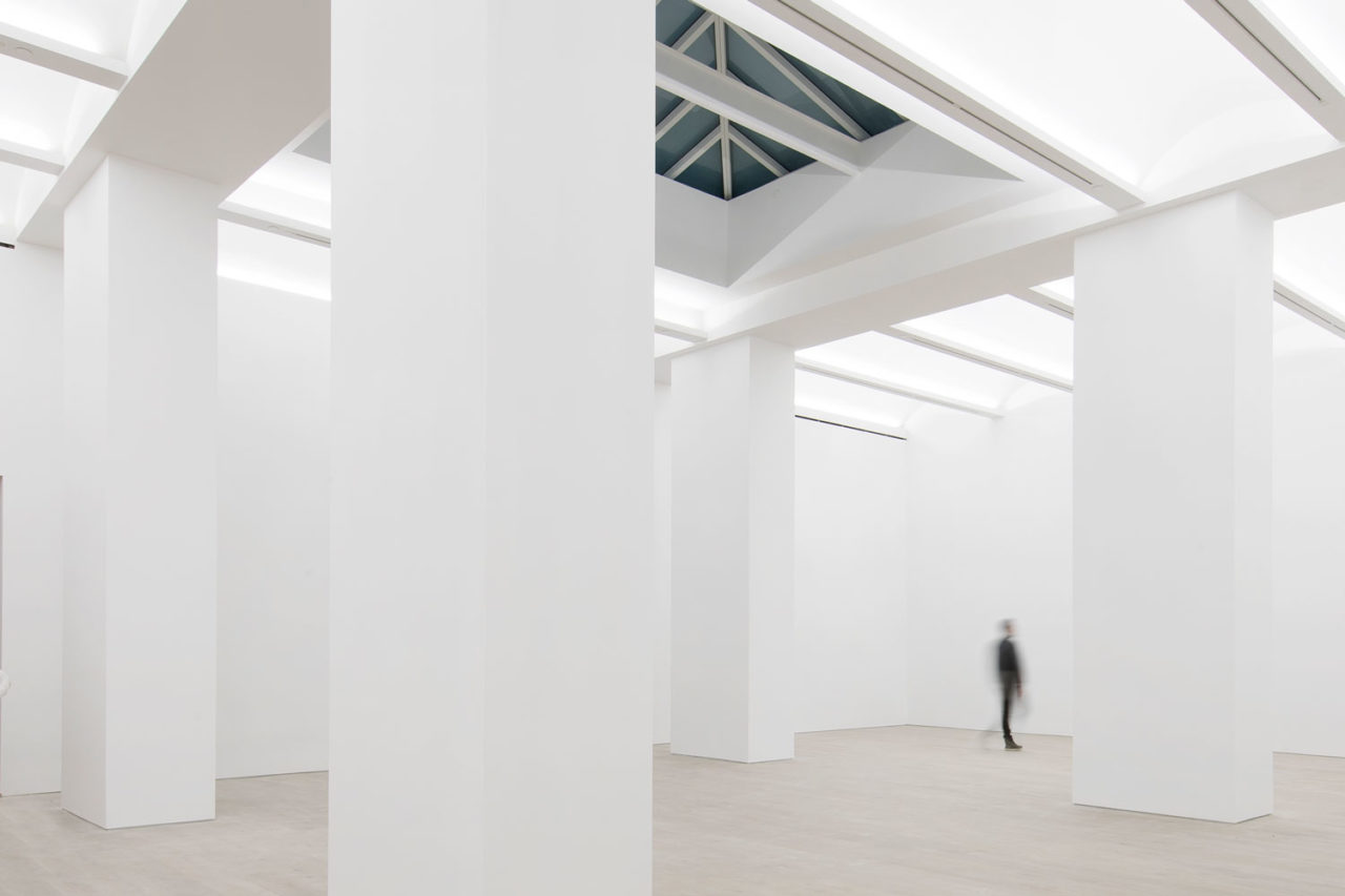 Upper level of Galerie Perrotin—now one of the largest art galleries on the Lower East Side of New York City. Photo: Guillaume Ziccarelli.