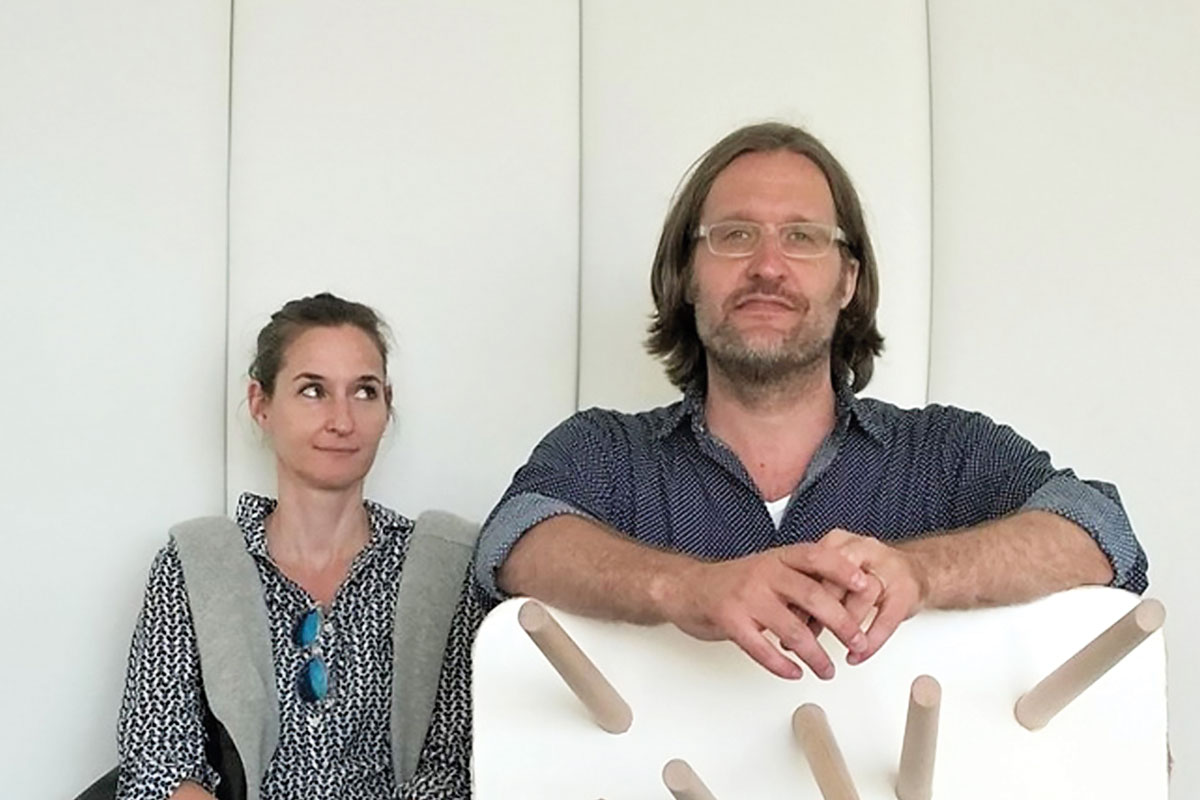 MABU founder Matt Burgermaster with colleague. Photo: MABU.