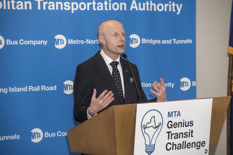 Andy Byford, MTA New York City Transit President. Credit: Metropolitan Transportation Authority / Patrick Cashin.