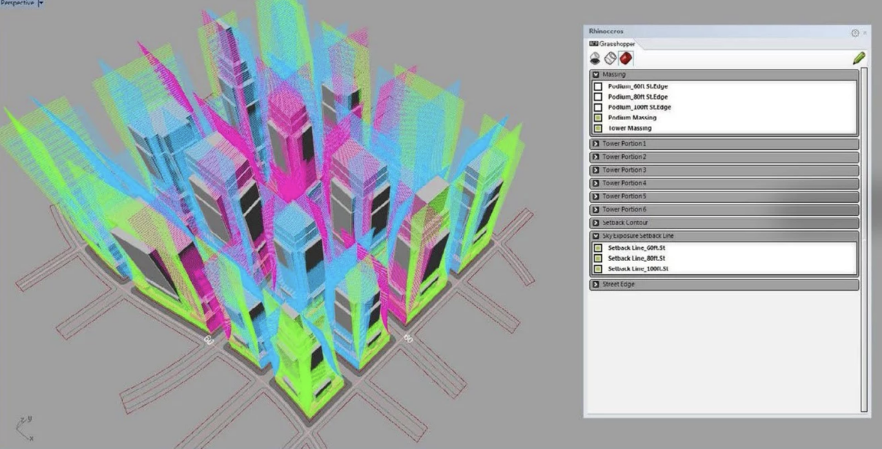 Zoning tool derived from NYC Zoning Resolution text. Creator: Jun Peng, NBBJ