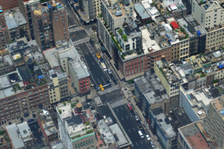 Photo: Manhattan street, Google Maps.