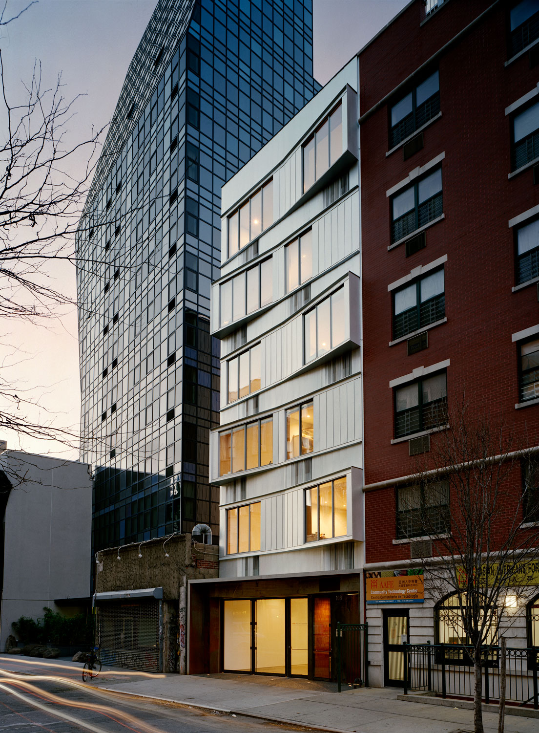 nARCHITECTS's Switch Building, 14,000 square feet of residential apartments and commercial space in New York. Photo: Frank Oudeman.