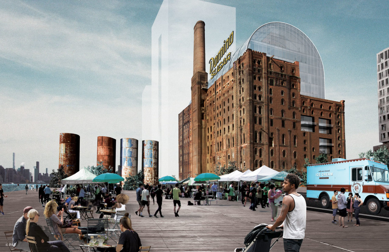 DOMINO SUGAR REFINERY, Brooklyn, New York. Image: PAU.