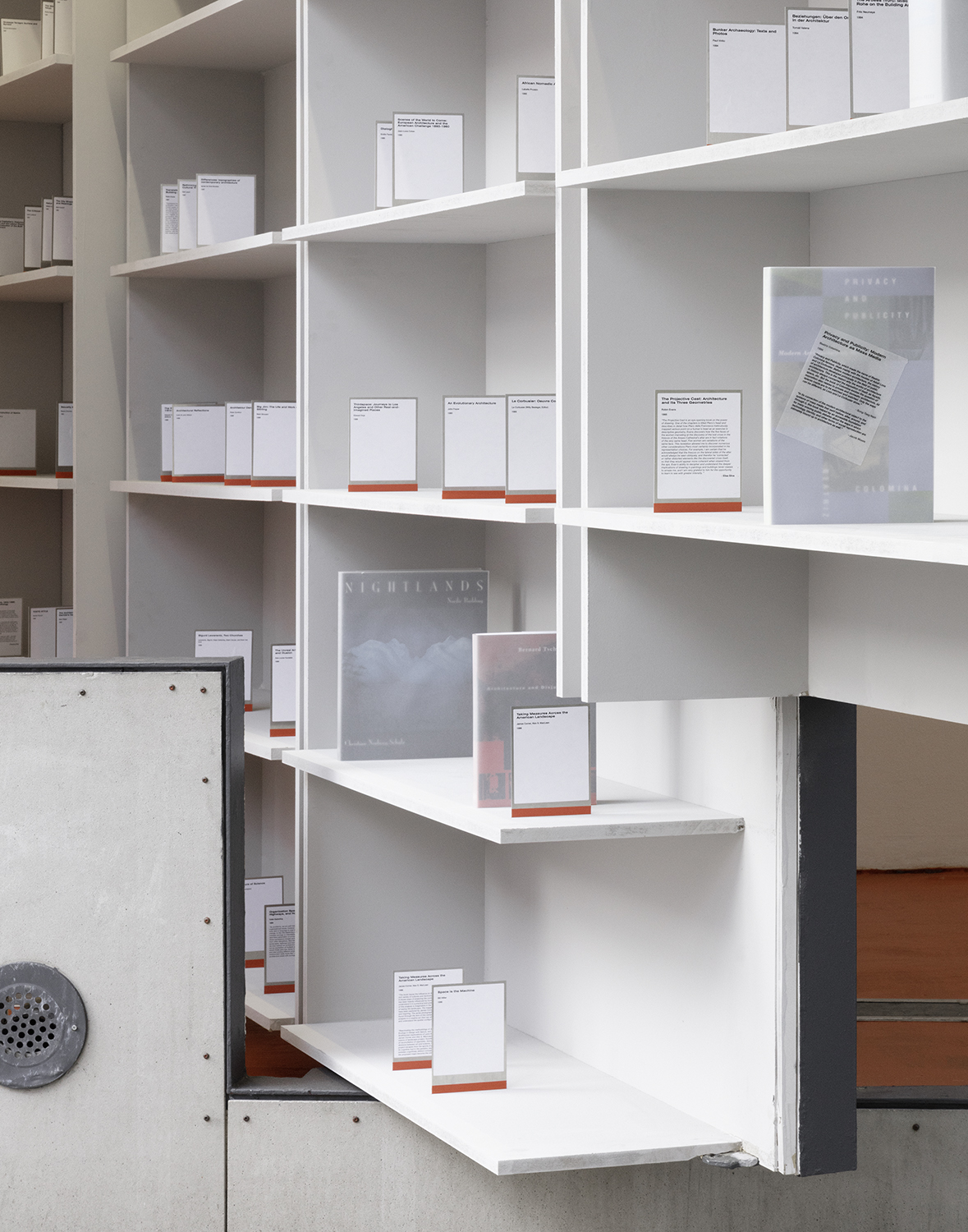 "Architecture Books Yet to be Written" at Storefront for Art and Architecture by Abruzzo Bodziak Architects. Image credit: Naho Kubota.