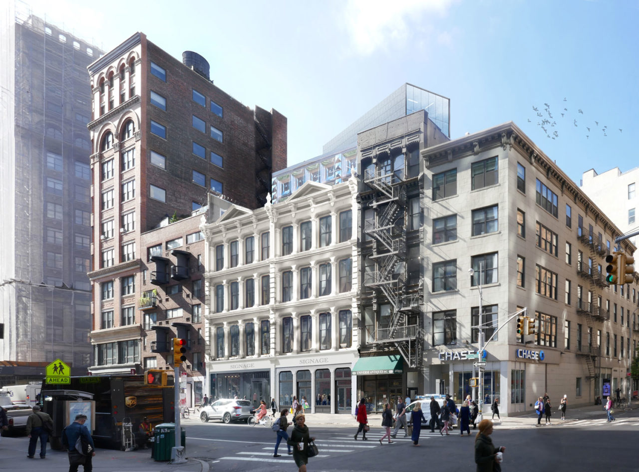 Construction is anticipated to start of the DXA studio-designed rooftop glass addition to 831 Broadway. Credit: DXA studio/Ben Olschner.