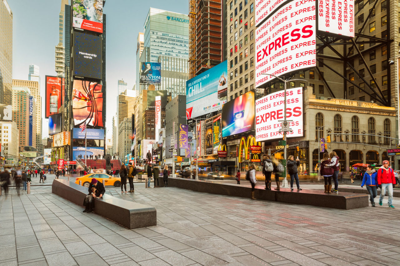 Times Square, New York, NY. Photo: Michael Grimm.