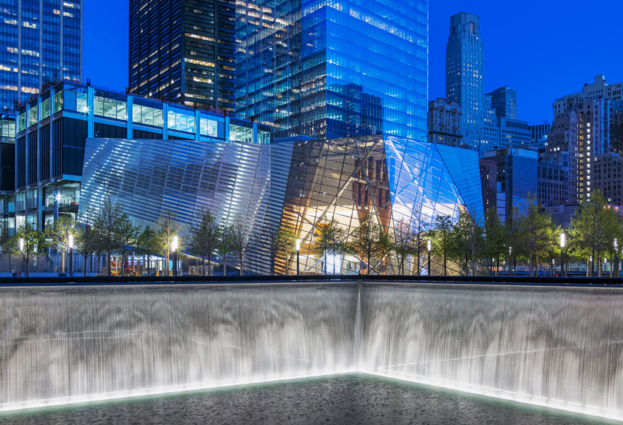 National September 11 Memorial Museum Pavilion, New York, NY. Photo: Jeff Goldberg.