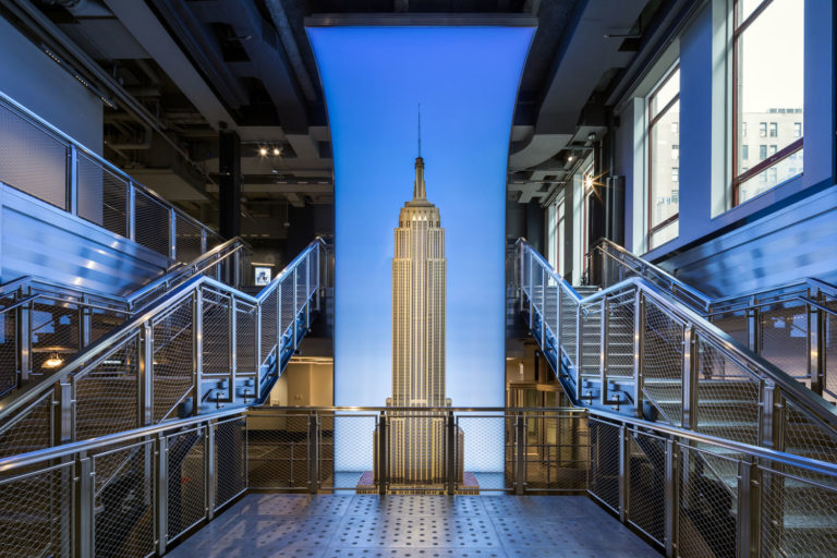The new entrance to the Empire State Building (ESB) Observatories. Photo: Evan Joseph.