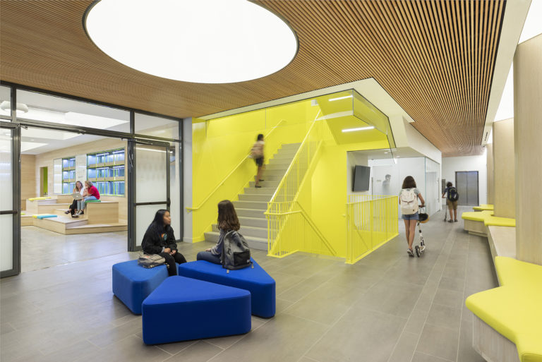 The Blue School by the Rockwell Group. Image credit: Albert Vecerka/ESTO.