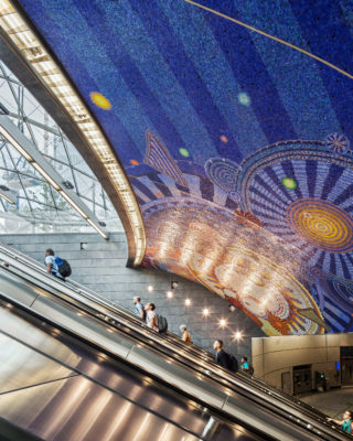 Number 7 Subway Extension & 34th Street-Hudson Yards Station. Photo: David Sundberg/Esto.