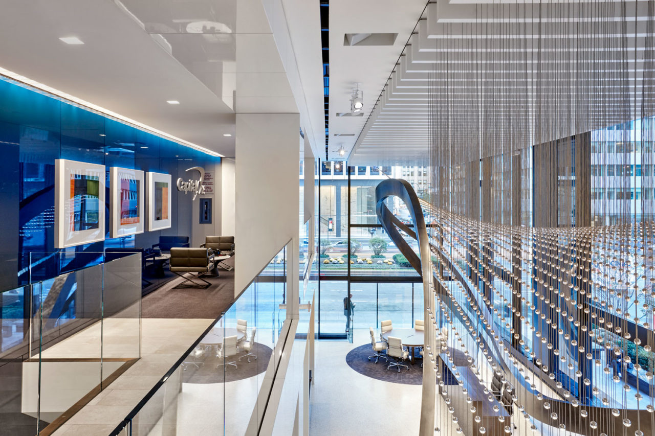 Capital One, New York. Photo: Garrett Rowland/Courtesy of Gensler.