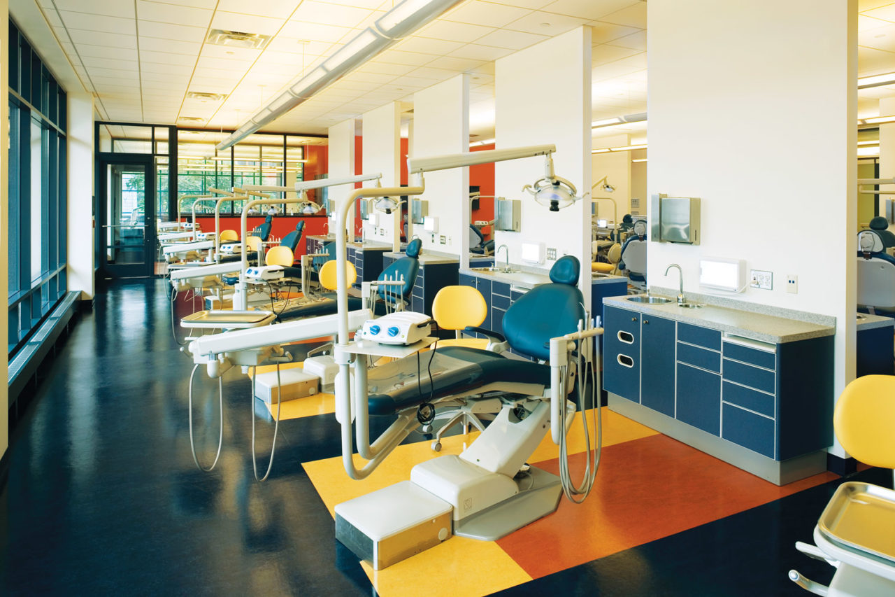 Goshow Architects, 500 Grand Concourse Renovations, Hostos Community College, Bronx, NY. Credit: Goshow Architects.