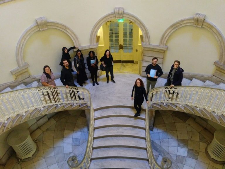 CLP members meet with the Public Design Commission at City Hall. Credit: Jenna Wandishin.