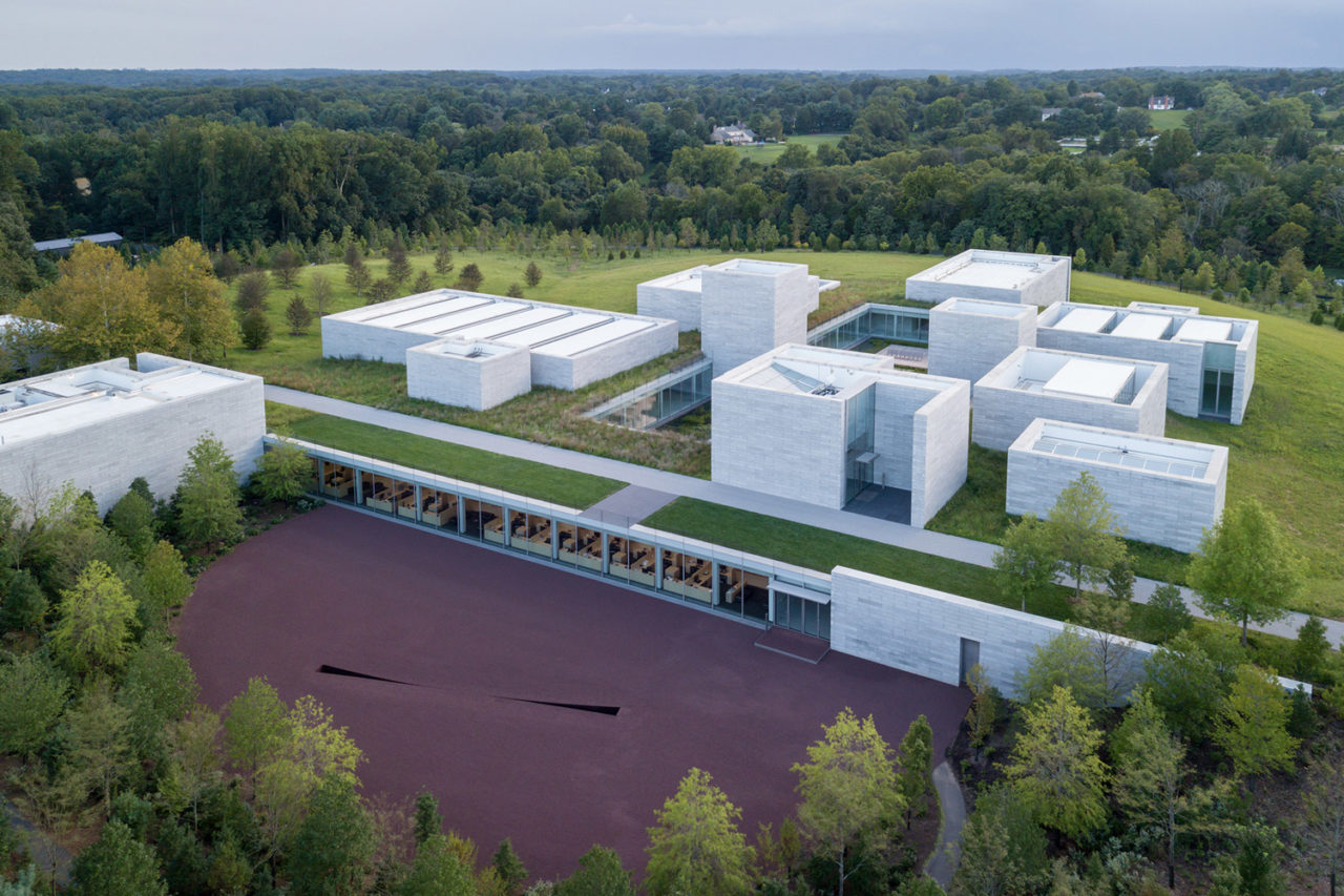 Thomas Phifer’s Glenstone museum expansion completed. Photo: Iwan Baan.