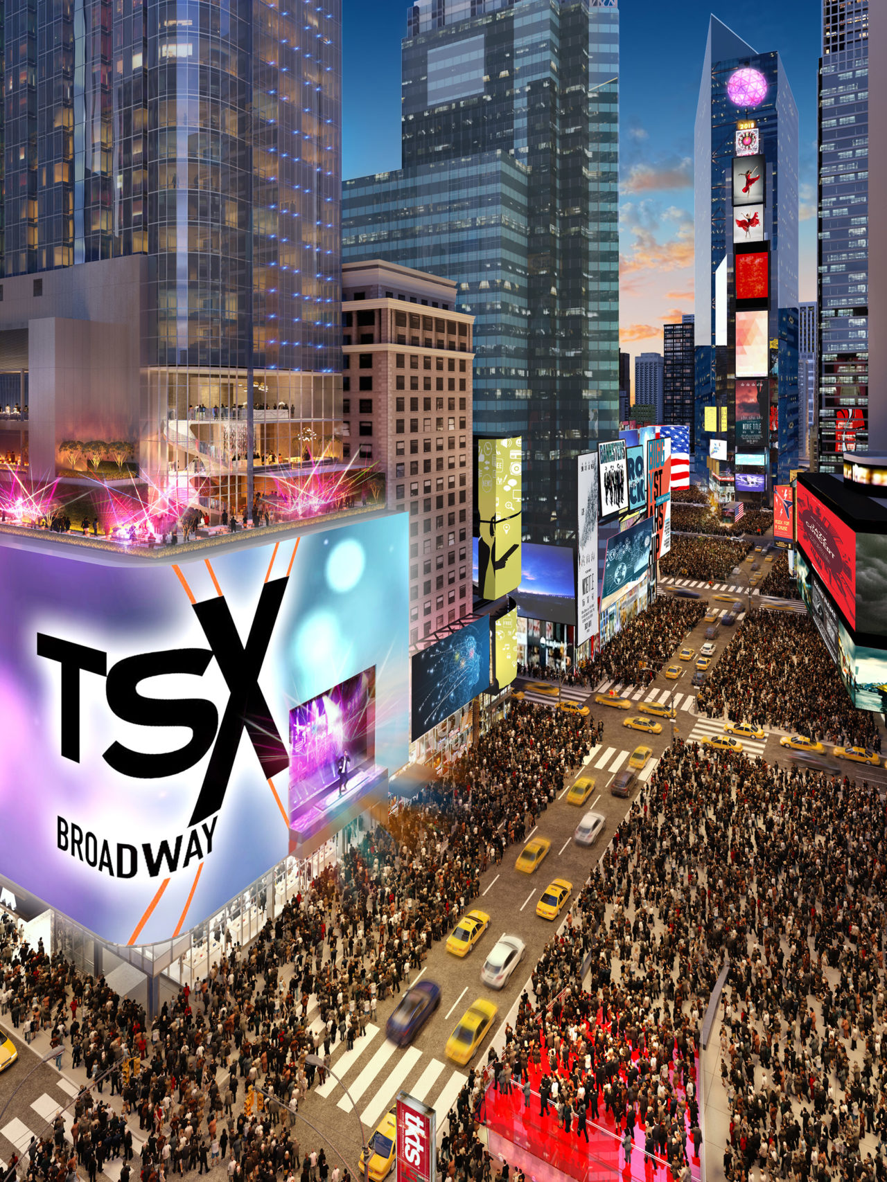 TSX Broadway construction to begin this winter. Image: Courtesy of L&L Holding Company.
