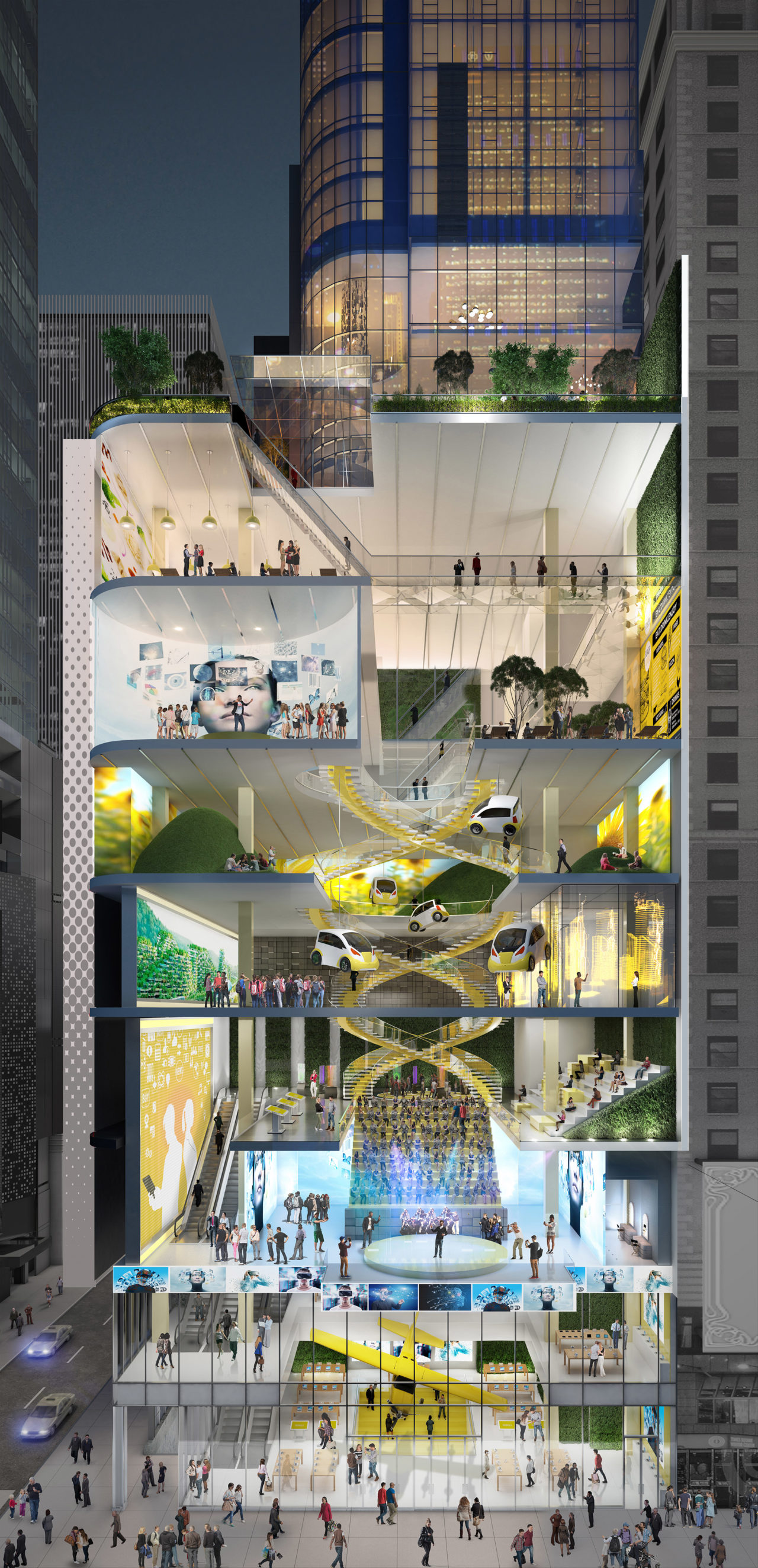 TSX Broadway construction to begin this winter. Image: Courtesy of L&L Holding Company.