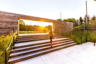 The Brooklyn Greenway. Photo: Max E. Touhey.