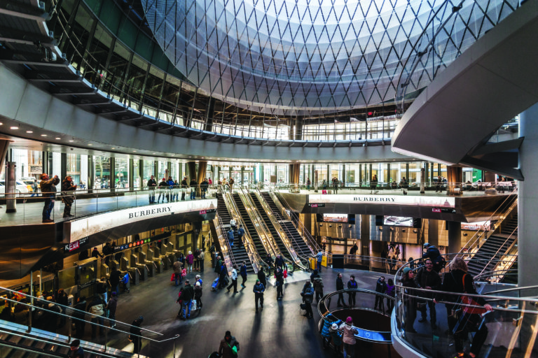 Fulton Center. Image: Grimshaw Architects.