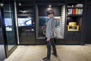 Woods Bagot integrates VR and AR into their design process to help clients visualize project developments in real time. Photo: James and Carla Murray.
