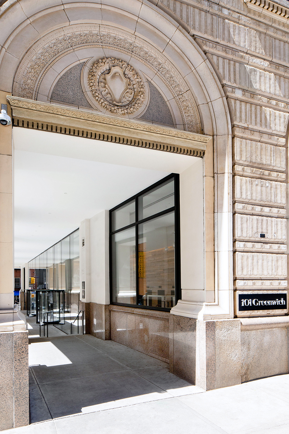 of 101 Greenwich Street by Montroy DeMarco Architecture. Image credit: Ola Wilk.