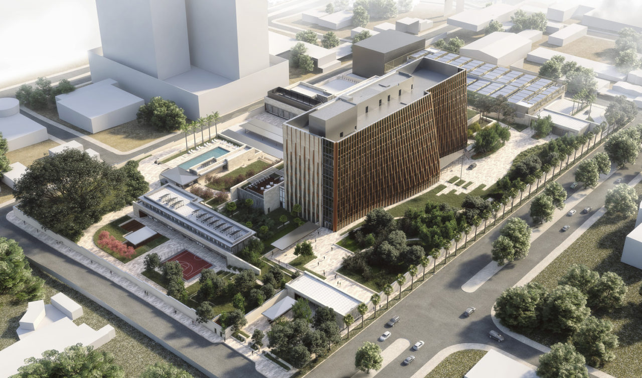 Tegucigalpa NEC by SHoP Architects. Image credit: SHoP Architects.