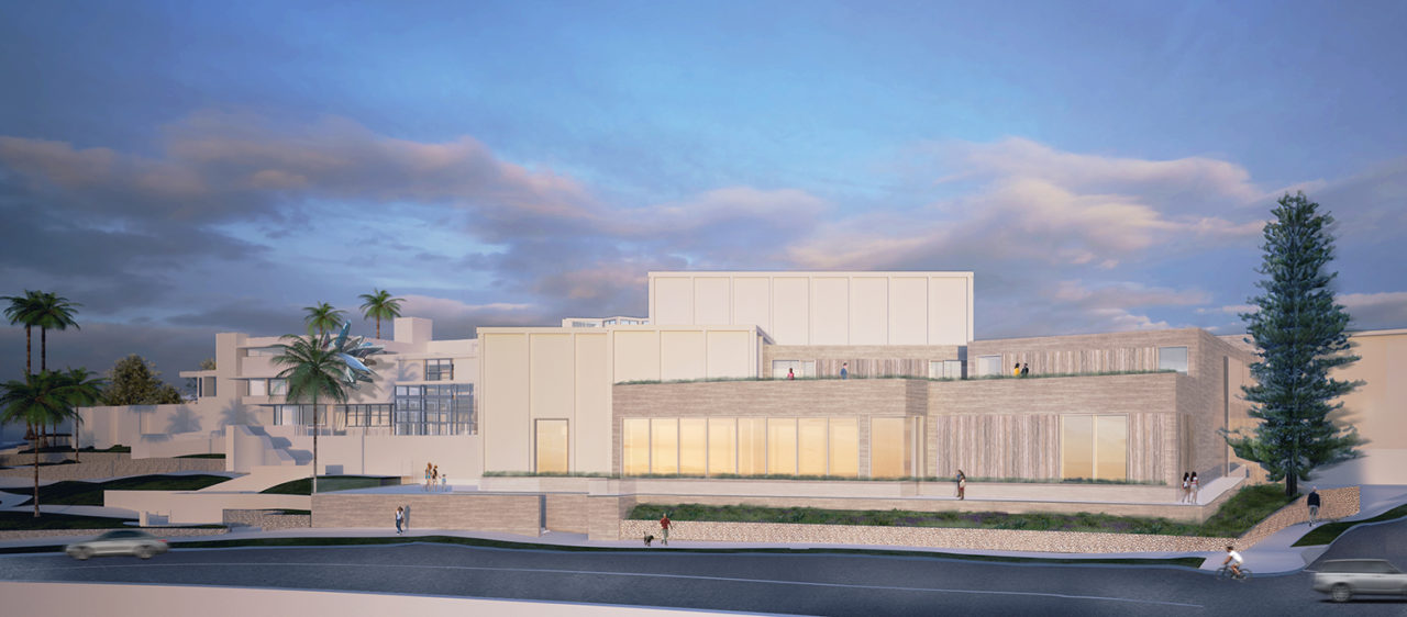 Museum of Contemporary Art San Diego expansion by Selldorf Architects. Image credit: Selldorf Architects.