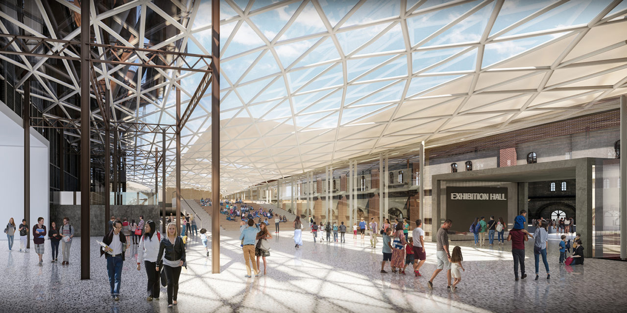 Interactive Science Museum and Education Center in Differdange, Luxembourg, by Skolnick Architecture & Design Partnership. Image credit: Skolnick Architecture & Design Partnership.