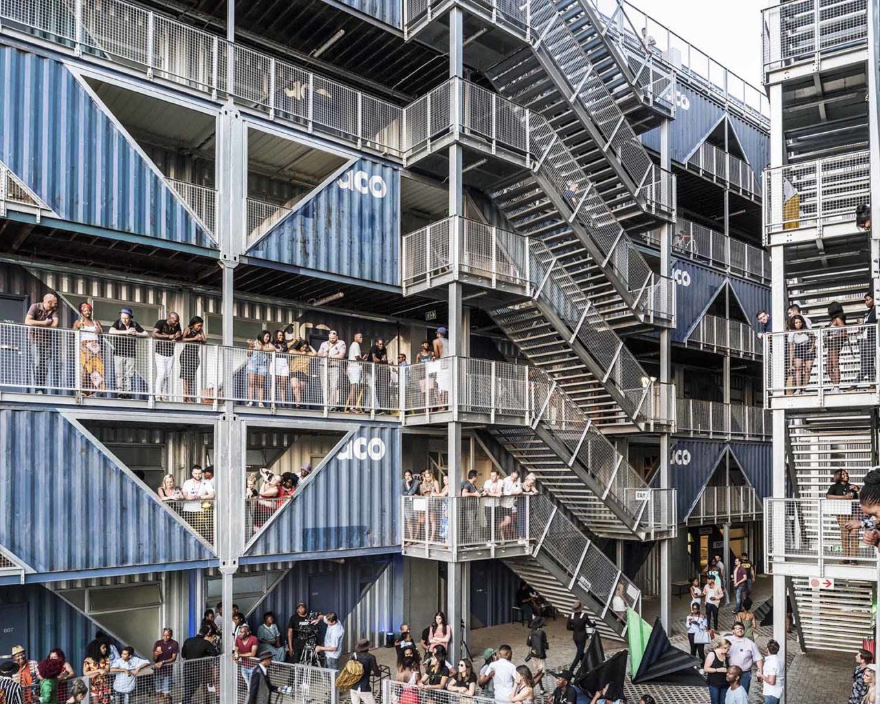 Drivelines Studios by LOT-EK. Image credit: Dave Southwood.