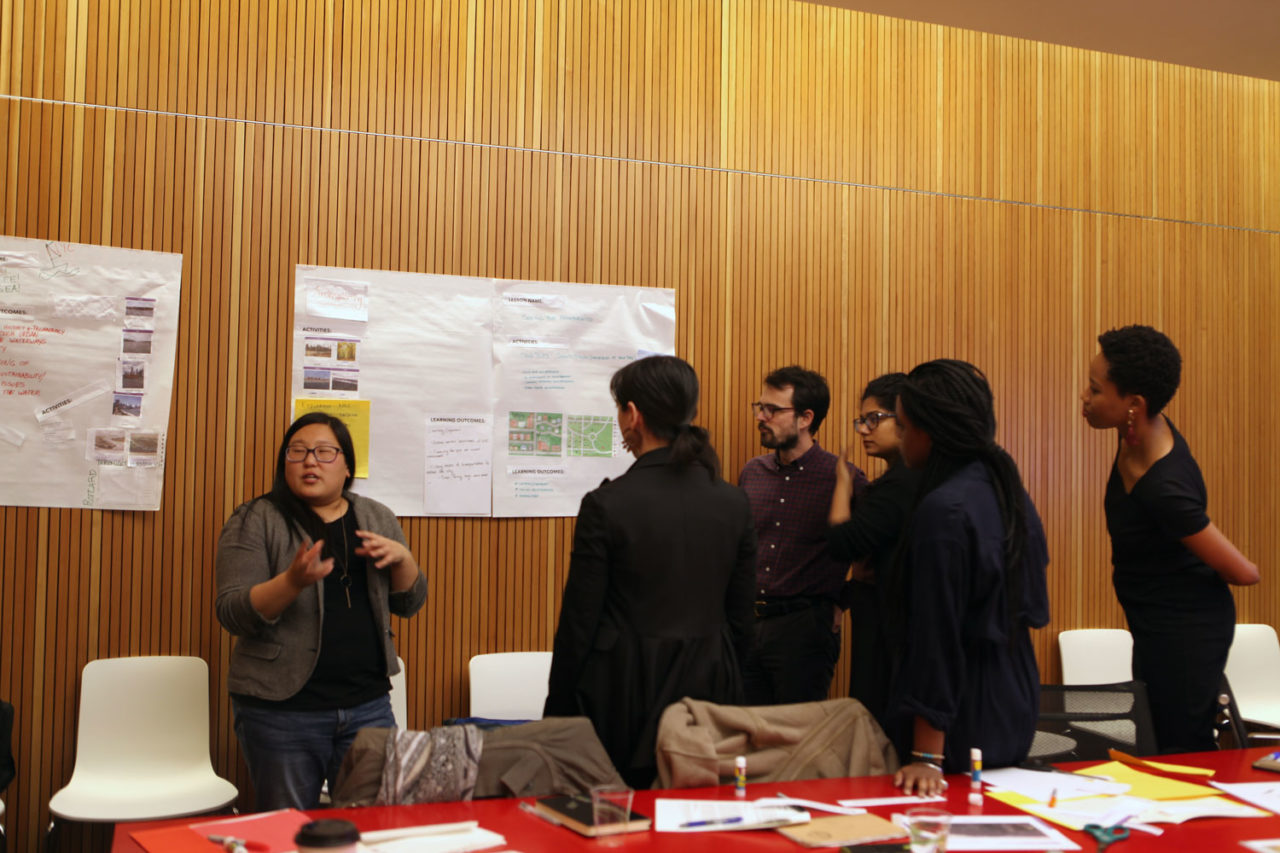 Concluding the “Serious Play” workshop. Photograph: Kavitha Mathew