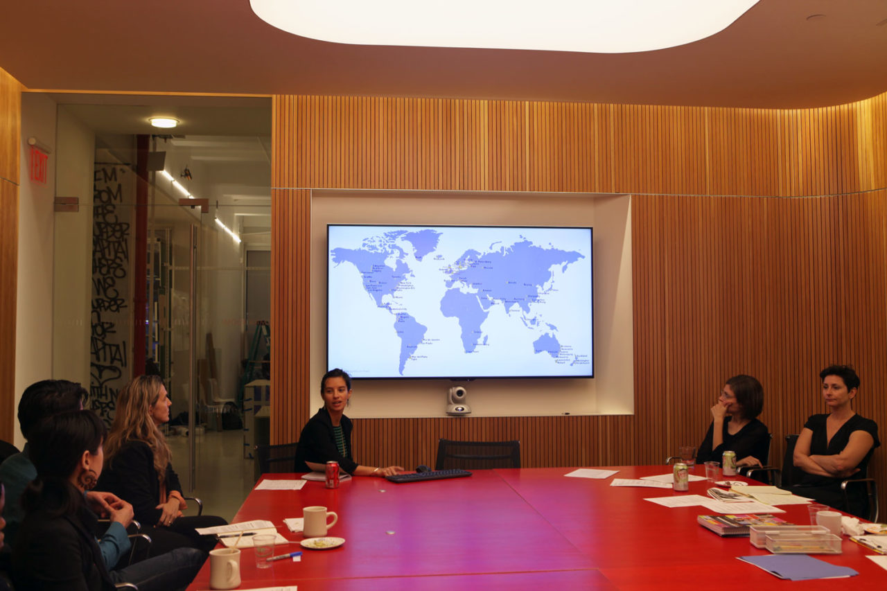 Julia Day of Gehl describing the benefits of human-centered public space design. Photograph: Kavitha Mathew.