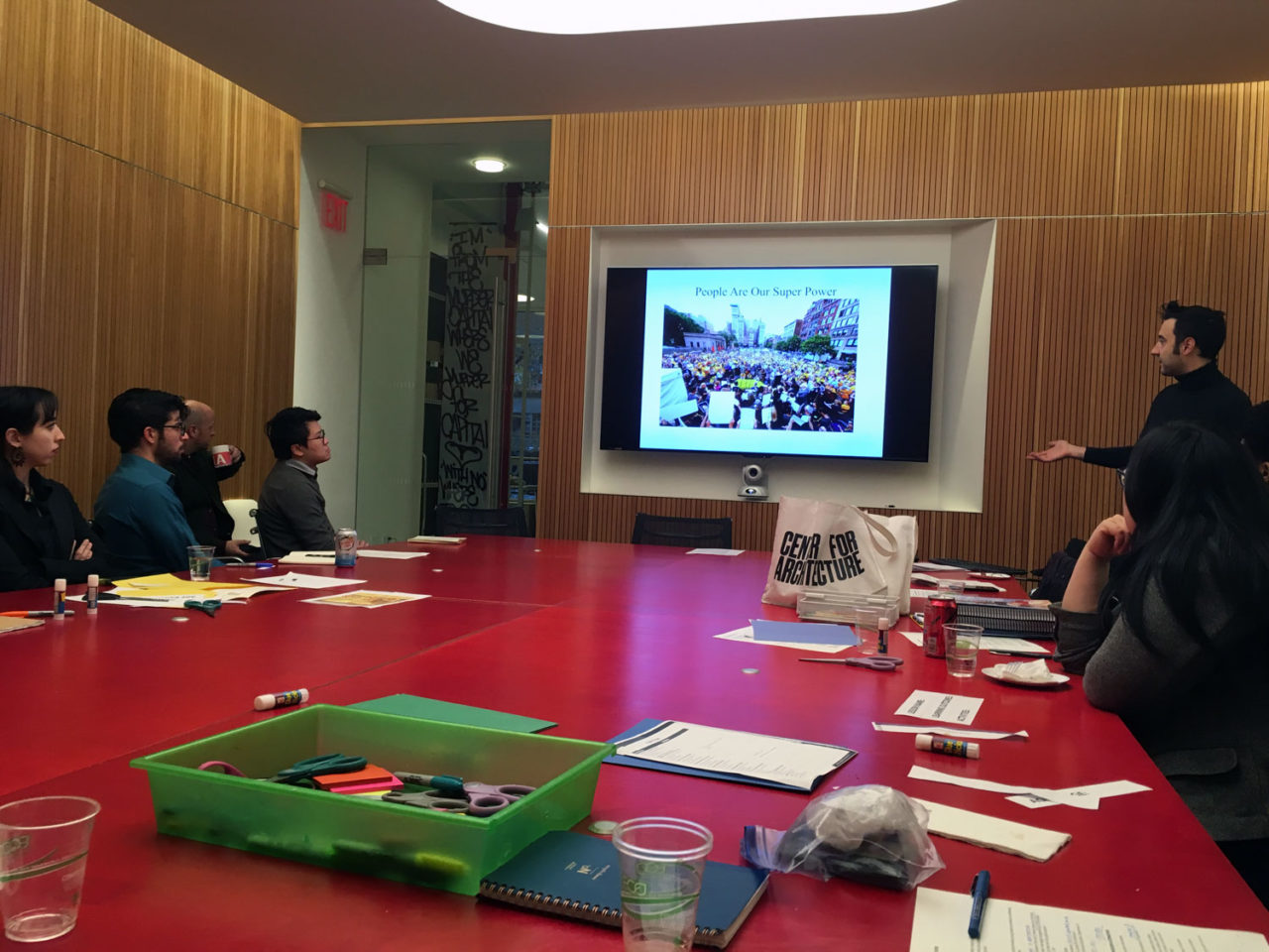 Thomas DeVito of TransAlt highlighting the importance of strategic advocacy. Photograph: Jenna Wandishin.