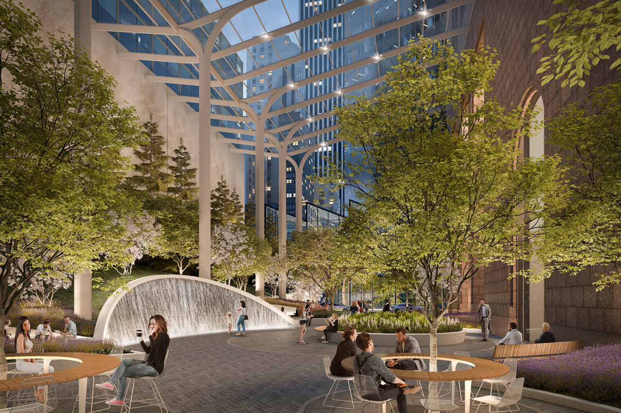 550 Madison by Snøhetta. Image credit: Moare & Snøhetta.