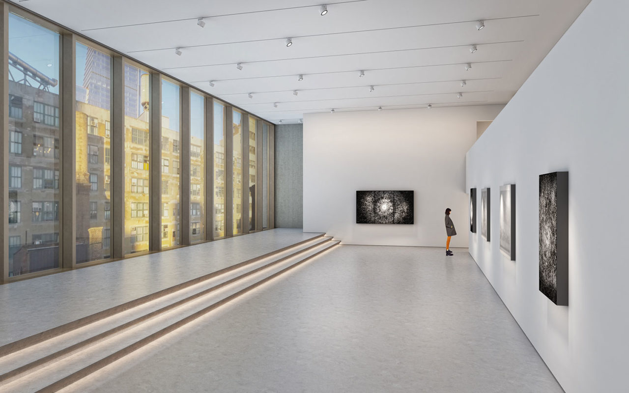 Pace Gallery at 540 West 25th Street by Bonetti/Kozerski Architecture. Image courtesy of Bonetti/Kozerski Architecture.