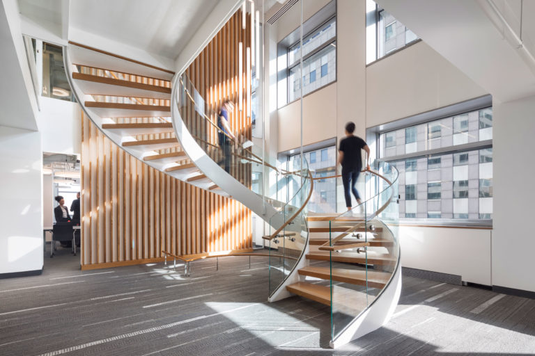 New York University 370 Jay Street by Mitchell Giurgola; STUDIOS Architecture; Mathews Nielsen Landscape Architects; and Atelier Ten. Photo: Albert Vecerka/Esto.