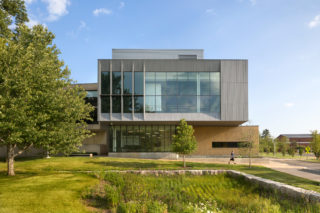 SUNY Fredonia Rockefeller Arts Center by Deborah Berke Partners and Mathews Nielsen Landscape Architects. Photo: Chris Cooper.