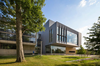 SUNY Fredonia Rockefeller Arts Center by Deborah Berke Partners and Mathews Nielsen Landscape Architects. Photo: Chris Cooper.