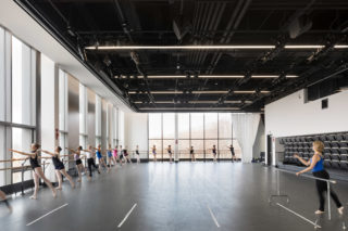 SUNY Fredonia Rockefeller Arts Center by Deborah Berke Partners and Mathews Nielsen Landscape Architects. Photo: Chris Cooper.