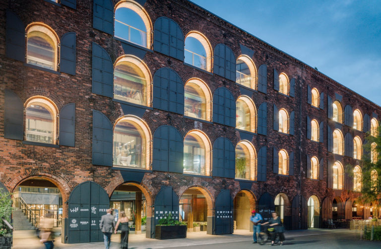 Empire Stores by S9 Architecture; Studio V Architecture; Perkins Eastman; and Future Green Studio. Photo: S9 Architecture/Imagen Subliminal.