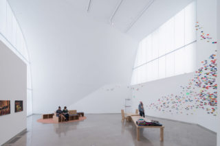 Virginia Commonwealth University Institute for Contemporary Art by Steven Holl Architects; BCWH; and Michael Boucher Landscape Architecture. Photo: Iwan Baan.