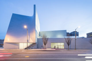 Virginia Commonwealth University Institute for Contemporary Art by Steven Holl Architects; BCWH; and Michael Boucher Landscape Architecture. Photo: Iwan Baan.